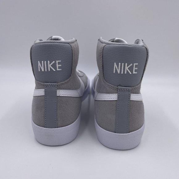 Nike Blazer Mid '77 Suede Grey / White Womens Shoes - Picture 4 of 8